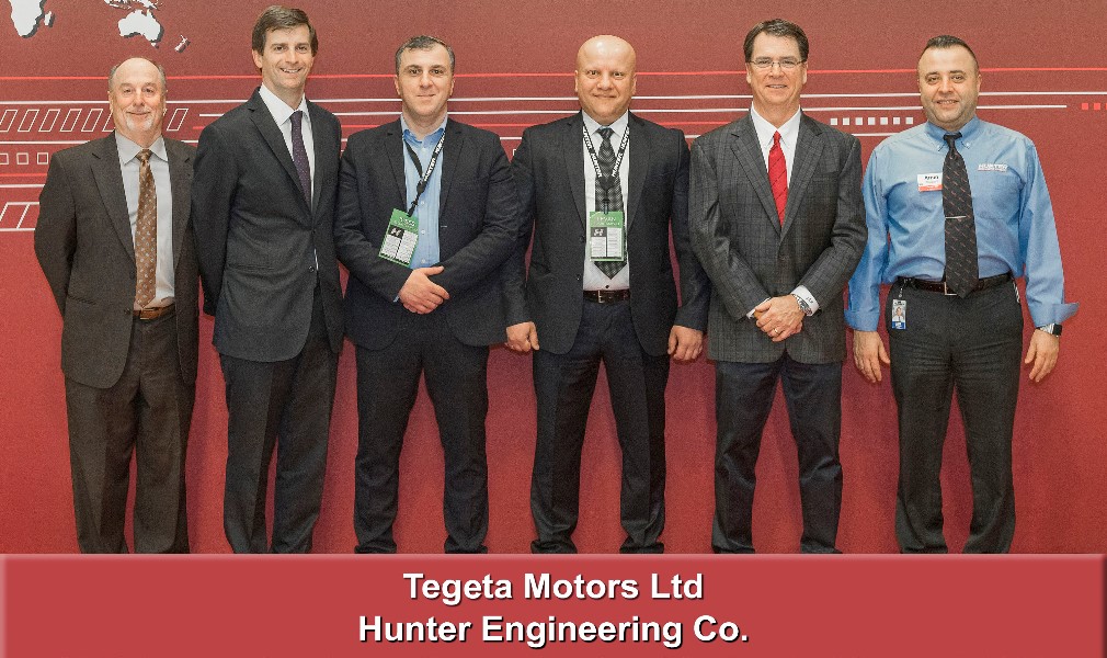 Tegeta Motors-ის და Hunter Engineering-ის შეხვედრა
